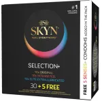 Prezervatyvai SKYN SELECTION rinkinys, 35 vnt.