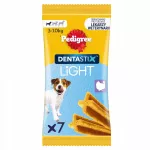 &Scaron;unų dantų lazdelės PEDIGREE Dentastix Light, mažoms veislėms, 7 vnt., 58 g