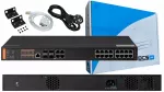 Valdomas tinklo jungiklis BCS-SP16G04G-4SFP-M, 16 PoE+, 4 uplink, 4 SFP, 1 Gb/s