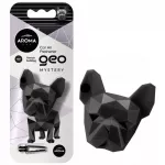 Automobilio oro gaiviklis Aroma Car Geo Dog 3D, juodas