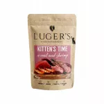 Kačių konservai Luger's Kitten's Time su ver&scaron;iena ir krevetėmis, 85 g