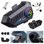 Motociklo Bluetooth ry&scaron;io įrenginys Y10 su mikrofonu