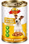 &Scaron;unų konservai MK su pauk&scaron;tiena, 415 g