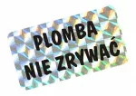 Lipdukai HP-800, 20x10 mm, holografiniai, su jūsų spauda