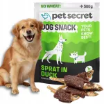 Džiovintos &scaron;protų ir antienos užkandėlės &scaron;unims Pet Secret, 500 g