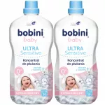 Skalbinių koncentratas kūdikiams Bobini Baby, 2 x 1,8 l