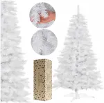 Dirbtinė eglutė CHRISTMAS TREE FIR WHITE, 220 cm, tanki, balta, PREMIUM