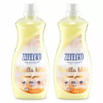 Skalbinių skalavimo skystis ZIELKO VANILLA BLISS, geltonas, 2 x 1520 ml, 152 skalbimai