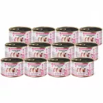 &Scaron;unų maistas mažų veislių, kalakutiena ir triu&scaron;io kepenys, Super Rafi Mini, 12 x 185 g