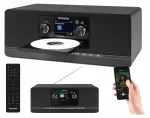 Interneto radijas TechniSat DIGITRADIO 372 CD IR DAB+ FM Bluetooth juodas