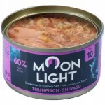 &Scaron;lapi kačių ėdalas MOONLIGHT DINNER No.10, tunas ir shirasu, 80 g
