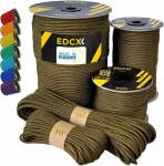 Paracord nailonas, 4 mm, 550 lb, 10&ndash;300 m, įvairių spalvų