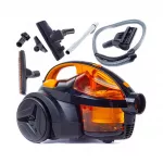 Dulkių siurblys be mai&scaron;elio RIWALL RV-01, 2 l, 800 W, su turbo &scaron;epečiu
