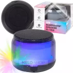 Ne&scaron;iojama Bluetooth kolonėlė su Sologic LED RGB ap&scaron;vietimu, 3 W, 4 val. grojimo laikas