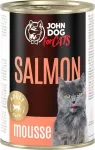 &Scaron;lapias kačių maistas John Dog, la&scaron;i&scaron;ų pa&scaron;tetas, 400 g