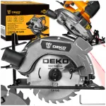 Diskinis pjūklas medžiui CIRCULAR SAW 1500W, 185 mm, 2 diskai (24T ir 48T)