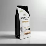 Suaugusių kačių pa&scaron;aras LENDA su vi&scaron;tiena ir la&scaron;i&scaron;a, 2 kg, 47% mėsos