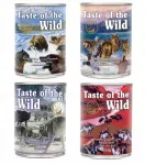 &Scaron;unų konservai Taste of the Wild MIX, 4 skirtingi skoniai, 4 vnt.