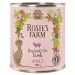 &Scaron;unų konservai ROSIE'S FARM su ėriena, 800 g