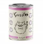 &Scaron;unų konservai GUSSTO FRESH GOAT, ožkienos, 400 g