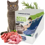&Scaron;lapias kačių maistas jautiena ir triu&scaron;iena, hipoalerginis, Animal Island, 85 g x 12