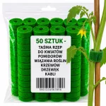 Velcro juosta, 50 vnt., augalų, krūmų, medžių ir kabelių tvirtinimui