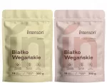 Daržovių baltymai INTENSON (žirnių, kanapių) 0,6 kg, baltojo &scaron;okolado ir vanilės skonio
