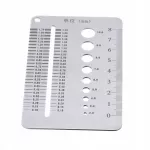 Sraigtų sriegio dydžio matuoklis Screw Checker (.1 iki)