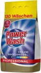Skalbimo milteliai Power Wash spalvotiems drabužiams, 7,8 kg, 130 skalbimų