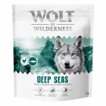 &Scaron;unų maistas Wolf of Wilderness Deep Seas su silkėmis, be grūdų, 1 kg
