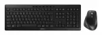 Belaidė klaviatūra ir pelė CHERRY JD-8550GB-2 namams ir biurui