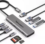 USB &scaron;akotuvas Lemorele, 9 lizdai