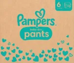 Sauskelnės kelnaitės Pampers Baby-Dry Pants, dydis 6, 14&ndash;19 kg, 138 vnt.