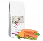 Sausas &scaron;unų maistas X-DOG la&scaron;i&scaron;a, upėtakis, saldžiosios bulvės, mažoms veislėms, 2 kg