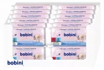 Drėgnos hipoalerginės servetėlės vaikams Bobini Baby, 24 vnt.