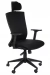 Biuro kėdė, juodas audinys, ergonomi&scaron;ka, pasukama
