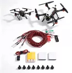 LED prie&scaron;slyginė &scaron;vyturėlių rinkinys, 8 LED, automobiliams, lėktuvams, RC modeliams