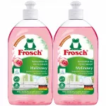 Indų ploviklis Frosch su avietėmis, ekologi&scaron;kas, 2x500 ml, neutralus pH