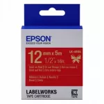Lipni juostelė Epson LabelWorks LK-4RKK, 12 mm x 5 m, auksinis tekstas, raudonas fonas