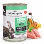 &Scaron;unų konservai WIEJSKA ZAGRODA su triu&scaron;iena, 400 g