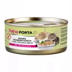 Katėms skirtas Feline Porta21 vi&scaron;tienos ir alavijo konservas, 156 g