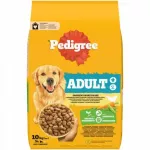 &Scaron;unų maistas PEDIGREE su pauk&scaron;tiena ir daržovėmis, vidutinėms ir didelėms veislėms, 10 kg