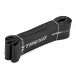 Reabilitacinė juosta XTREXO, 12&ndash;15 kg, juoda, 2000 x 15 x 0,7 mm