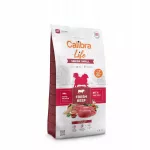 Sausas pa&scaron;aras mažiems vyresnio amžiaus &scaron;unims Calibra Dog Life su &scaron;viežia jautiena, 1,5 kg
