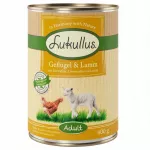 &Scaron;unų konservai Lukullus su pauk&scaron;tiena ir ėriena, 400 g