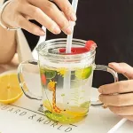 Vaiki&scaron;ka puodelis su silikoniniu &scaron;iaudeliu