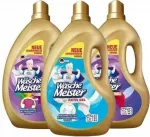 Skalbimo gelis WascheMeister Color White, 3 x 2 l komplektas