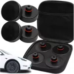 Guminiai automobilio pakėlimo padėklai Tesla 3/Y/S/RWD/X, 4 vnt.