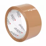 Rudos lipnios pakavimo juostos Dalpo, 36 vnt., 48/60 mm, hot-melt