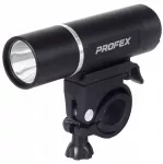 Dviračio priekinis žibintas, 1 W LED, aliuminis